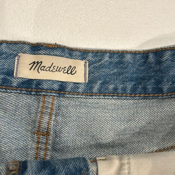 Madewell relaxed denim shorts, distressed size 28 - Picture 3 of 7